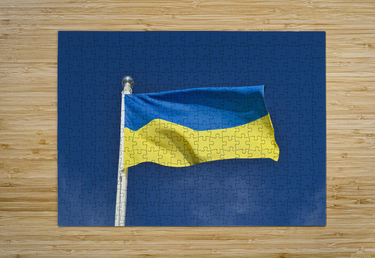 flag of Ukraine Esa Hiltula Puzzle printing