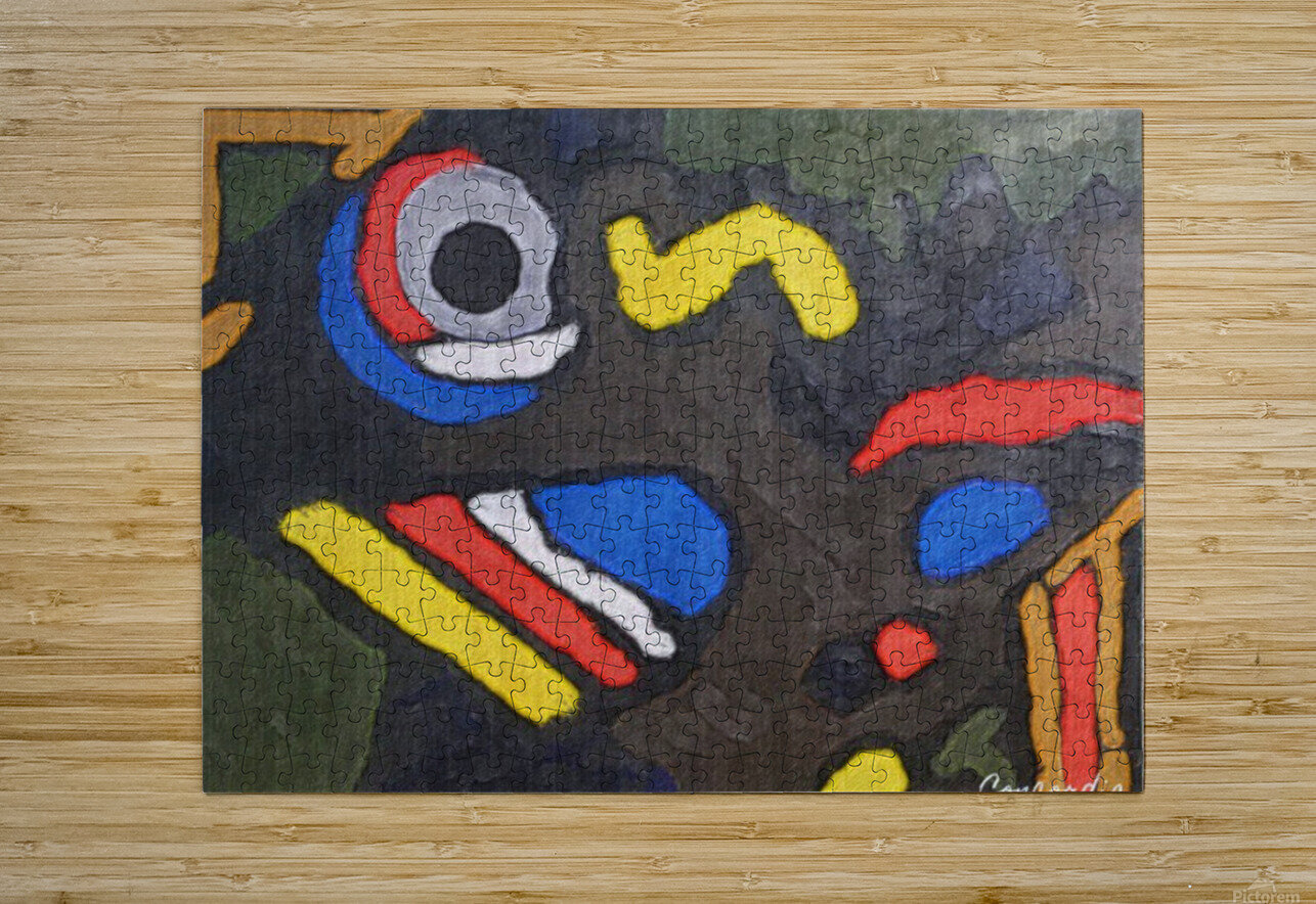 Party Man ArtByConcordia Impression de puzzle