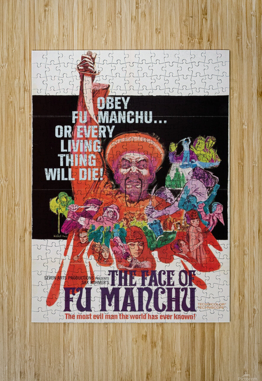 fu manchu シルクスクリーン　ポスター fu manchu シルクスクリーン ポスター Fu Manchu – Dancing Girls