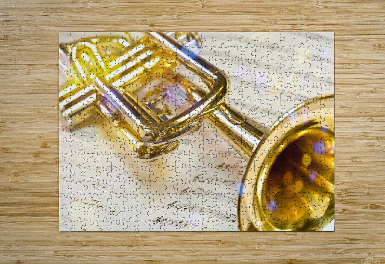 Trumpet caladoart Puzzle printing