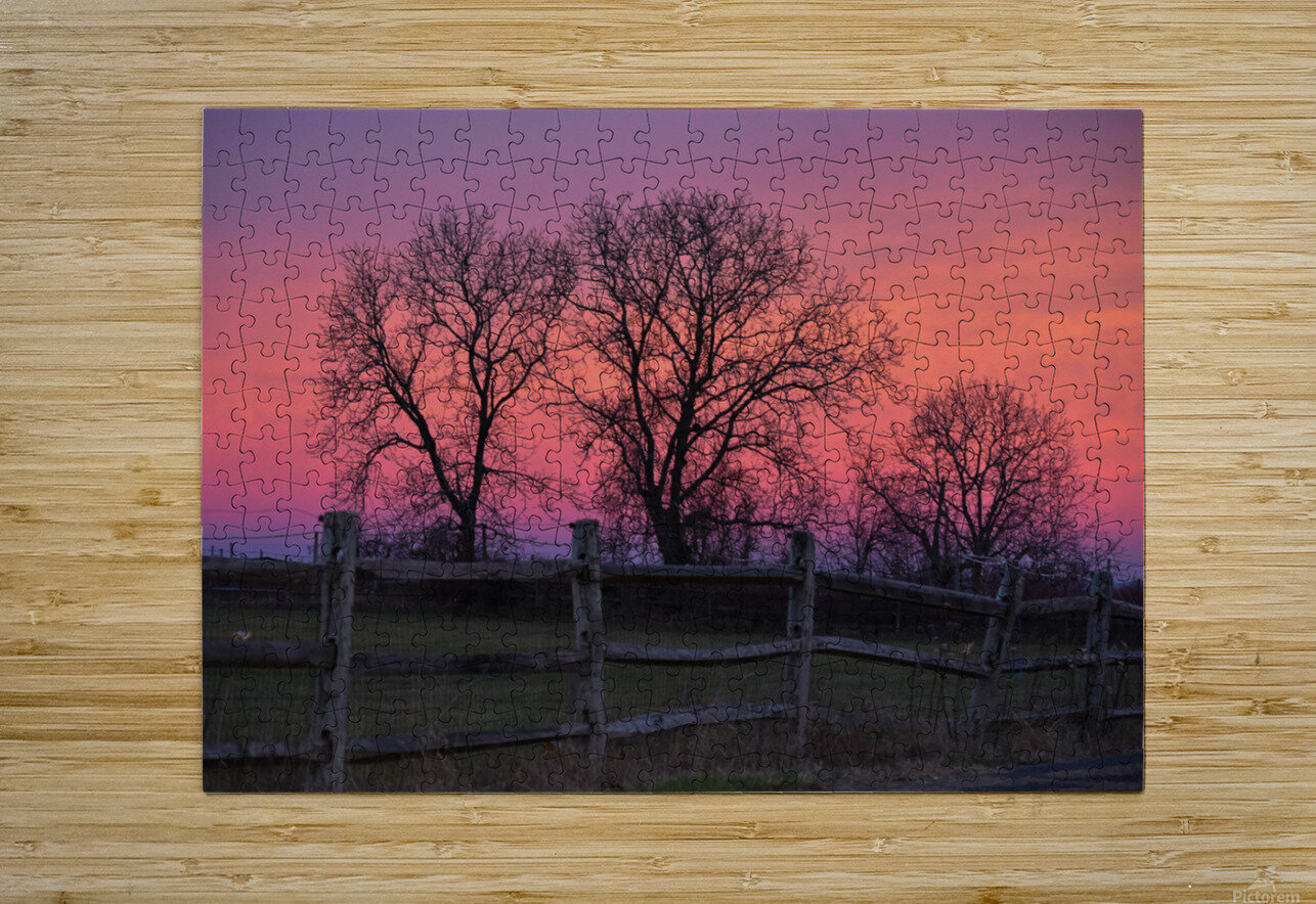 18 Morning Sunrise on the Farm Kevin Savage Puzzle printing
