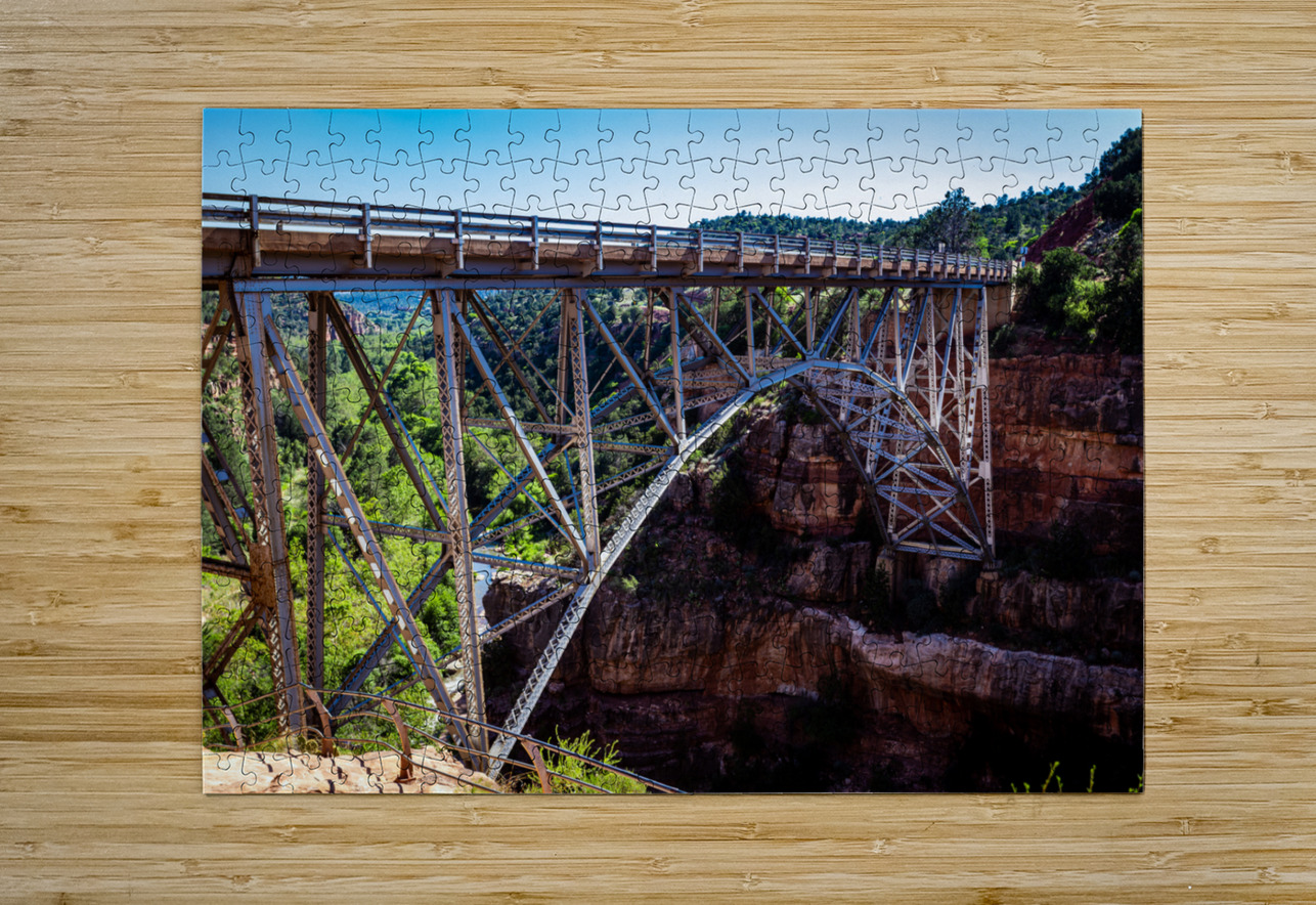 Grand Canyon Bridge   AZ 8187 Sanjeev Singhal Puzzle printing