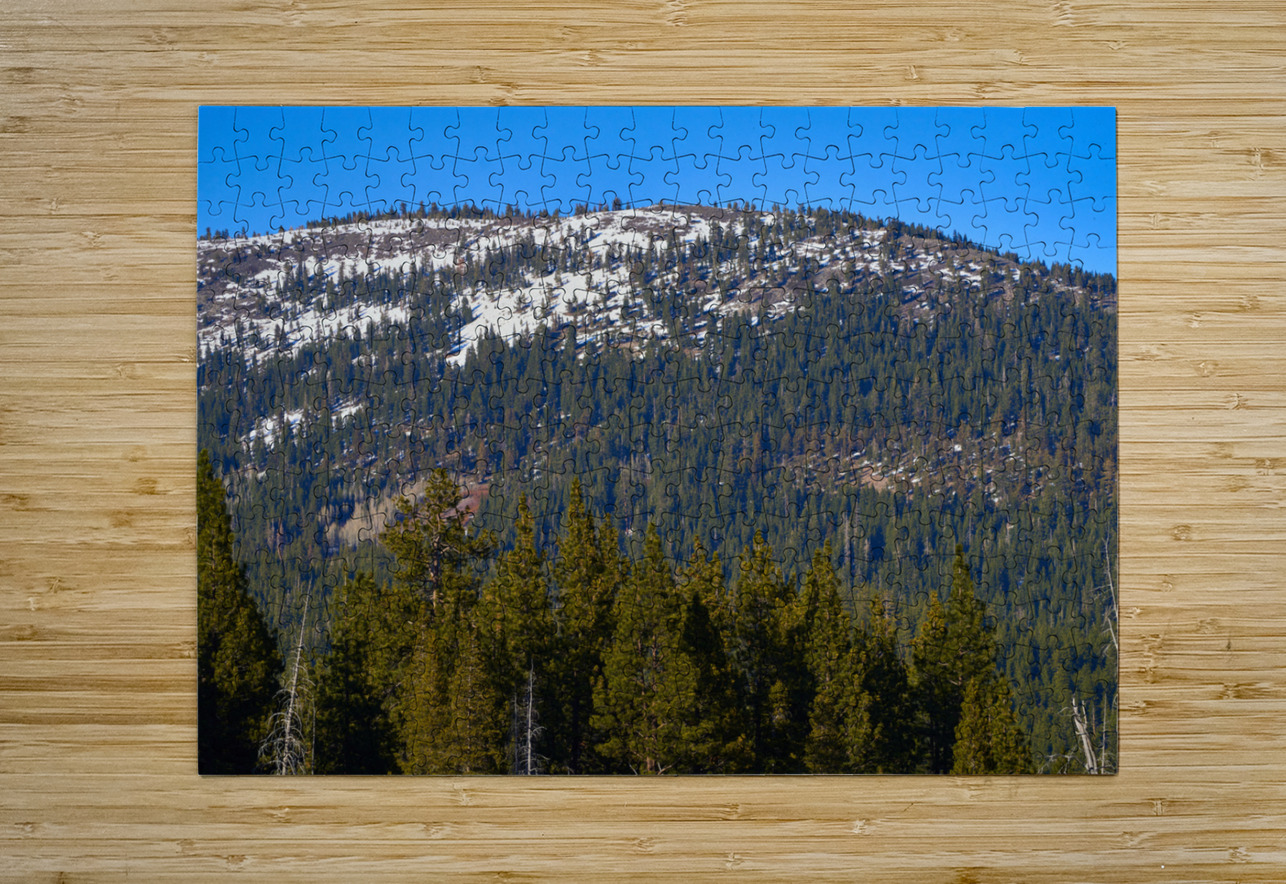 Snow Capped Mountain at Lake Tahoe CA 7R300695.jp Sanjeev Singhal Puzzle printing