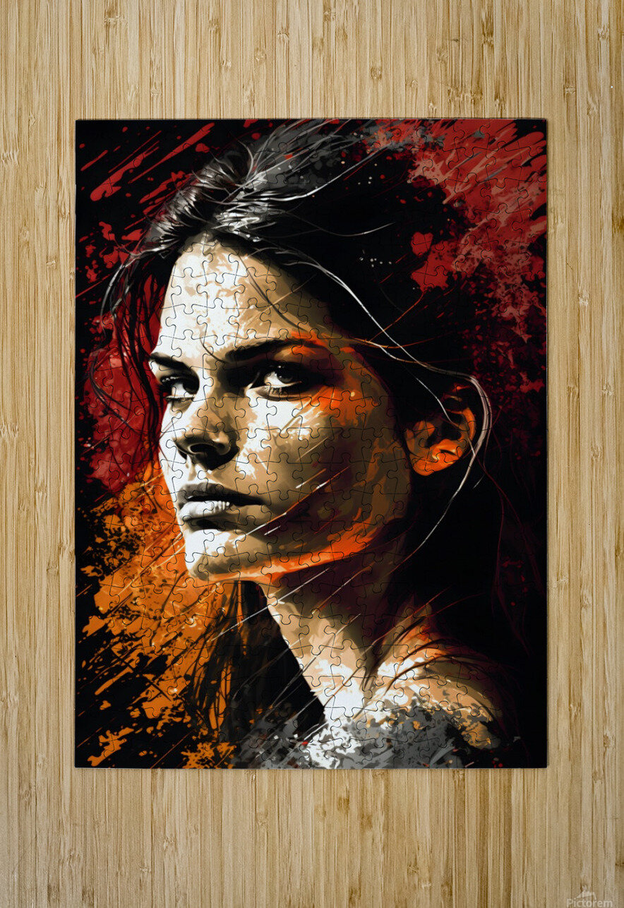 Woman No.4 draszyr Puzzle printing