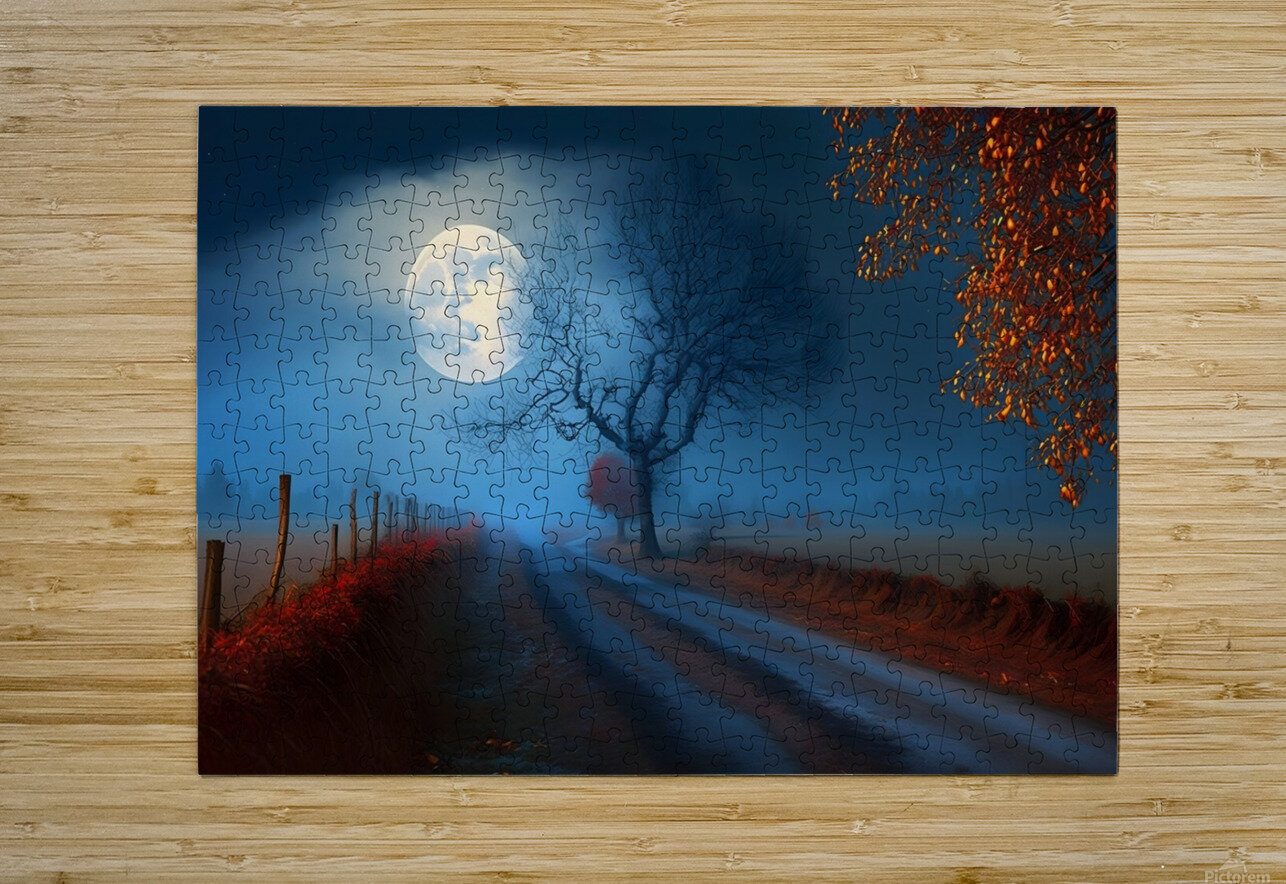 Autumn night no.3 draszyr Puzzle printing