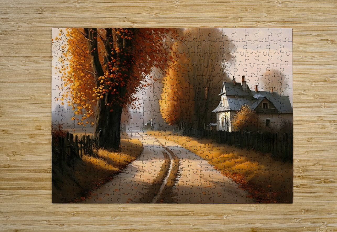 Autumn no.7 draszyr Puzzle printing