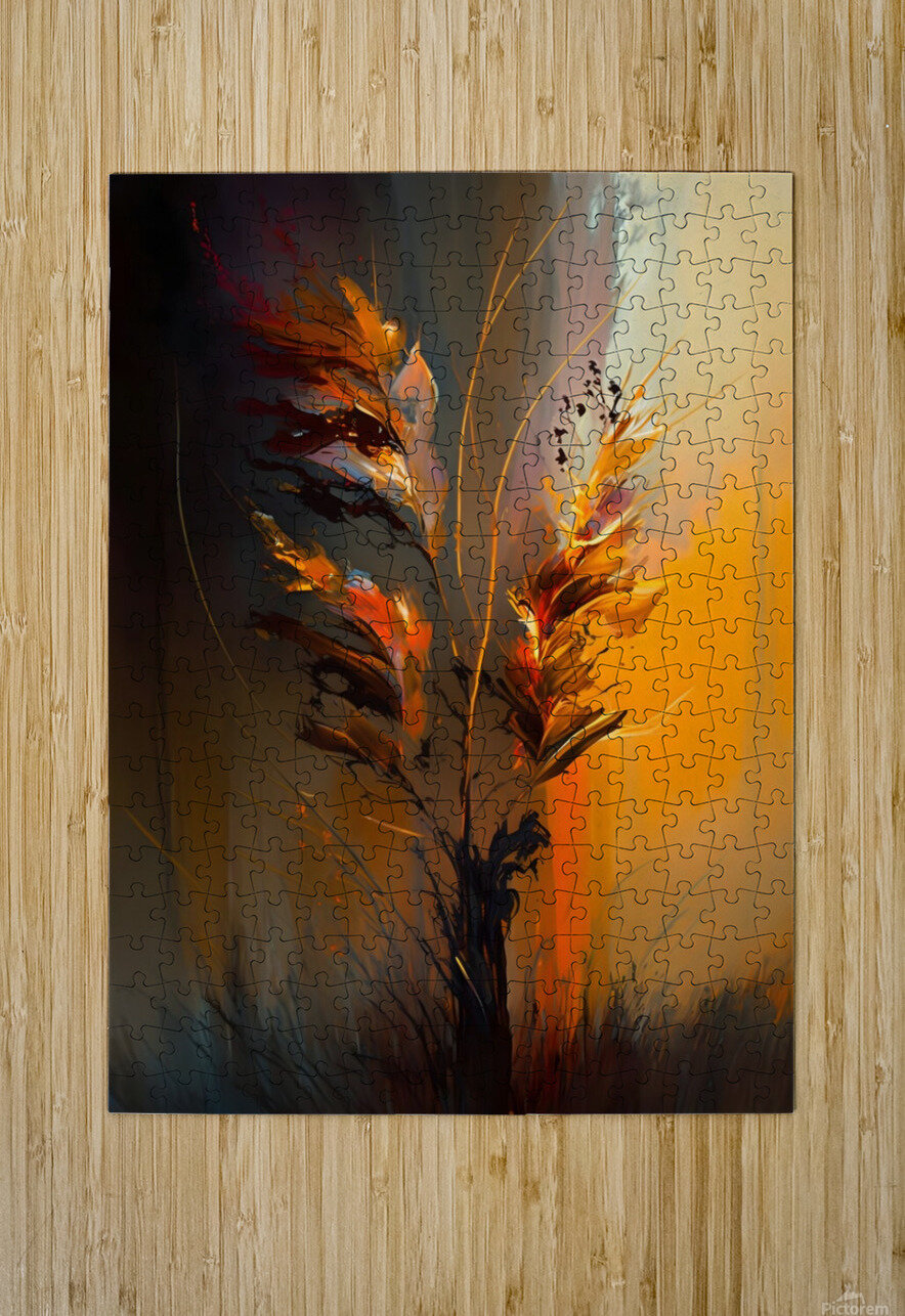 Flower World no.17 draszyr Puzzle printing