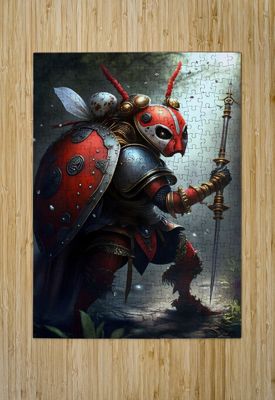 Warrior Ladybug no.7 draszyr Puzzle printing