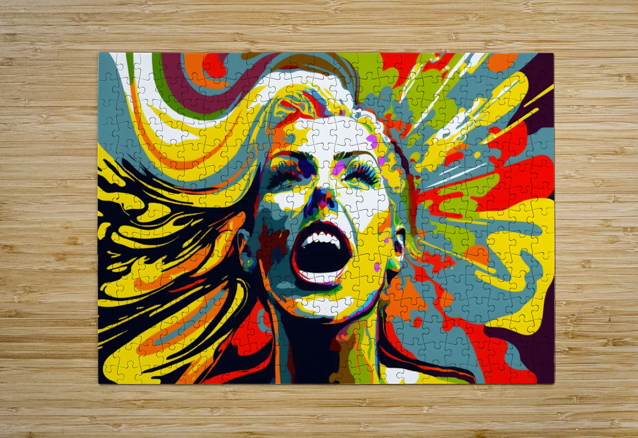 Woman no.28 draszyr Puzzle printing