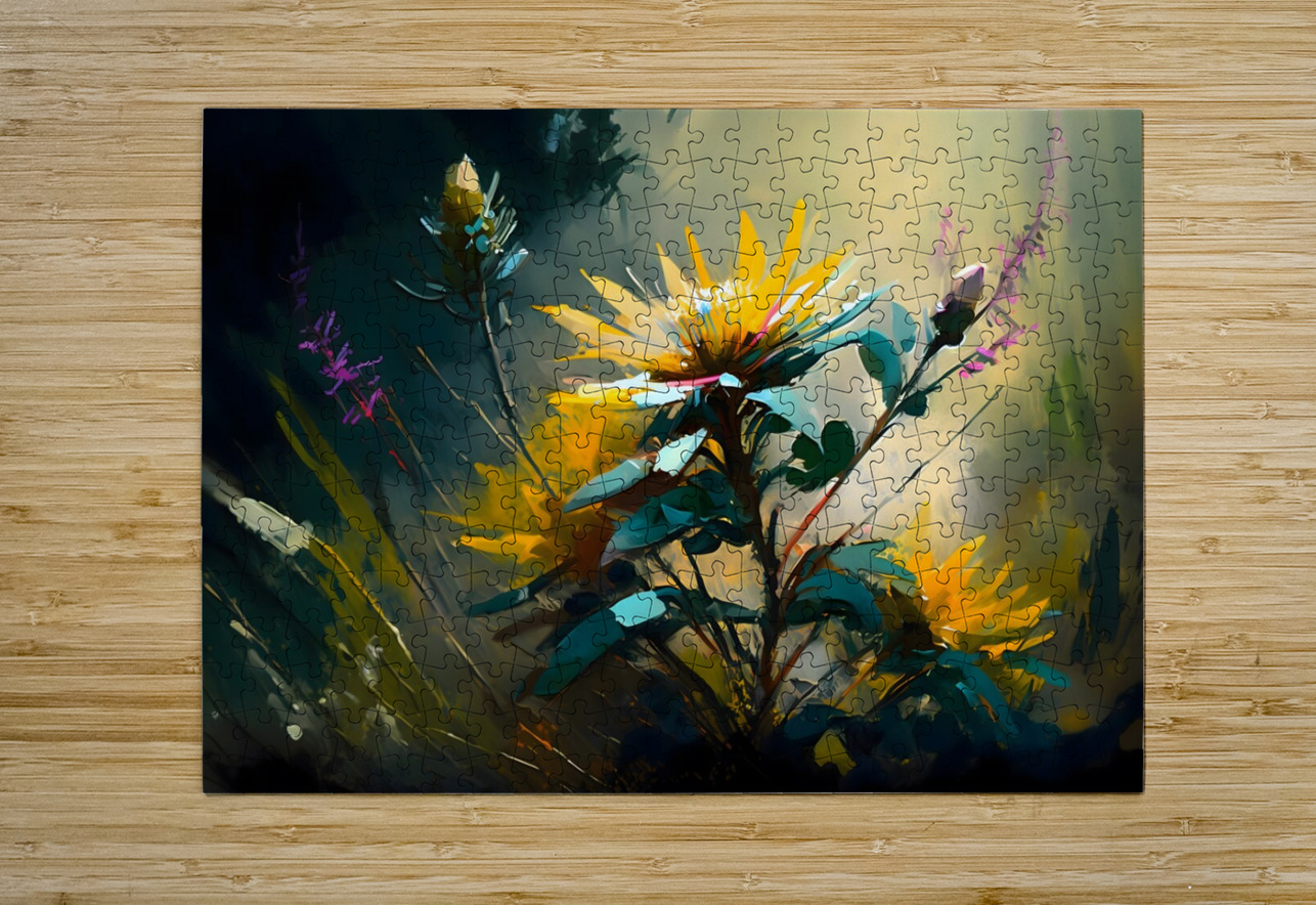 FLOWER WORLD no.61 draszyr Puzzle printing