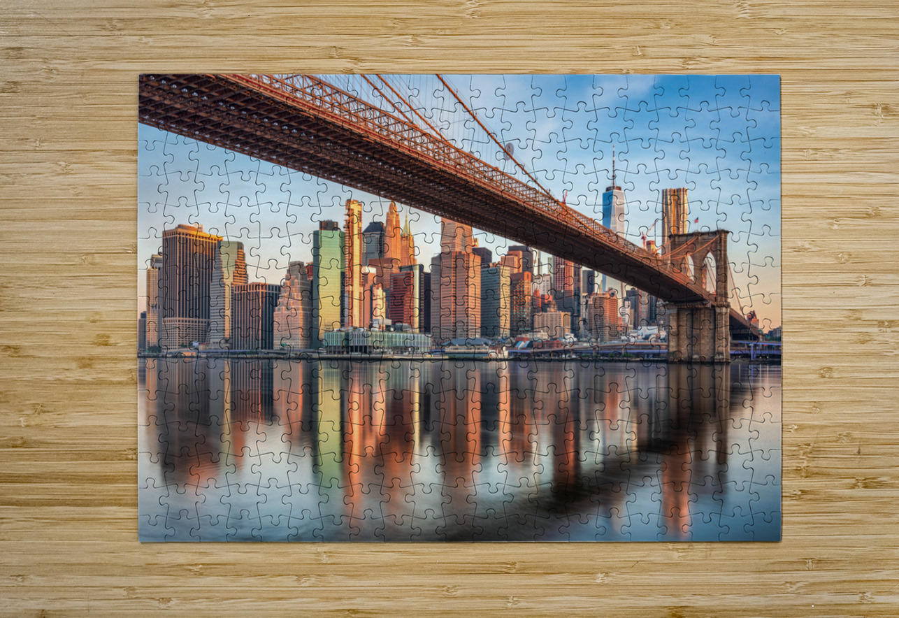 Manhattan Skyline  Dutch Photographer Puzzle printing