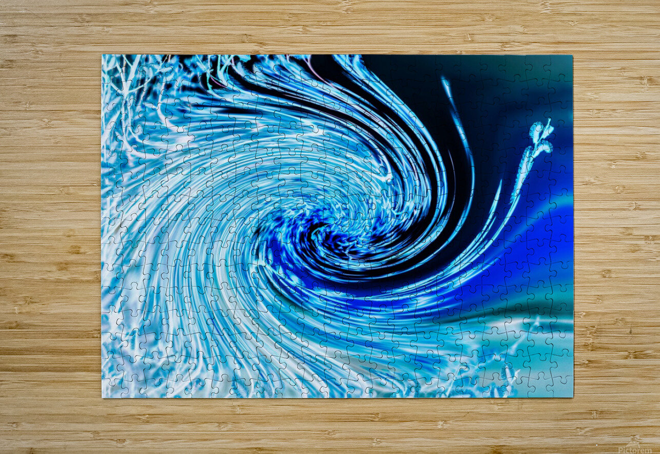 Blue Ice Christian Joseph Clairmont Puzzle printing