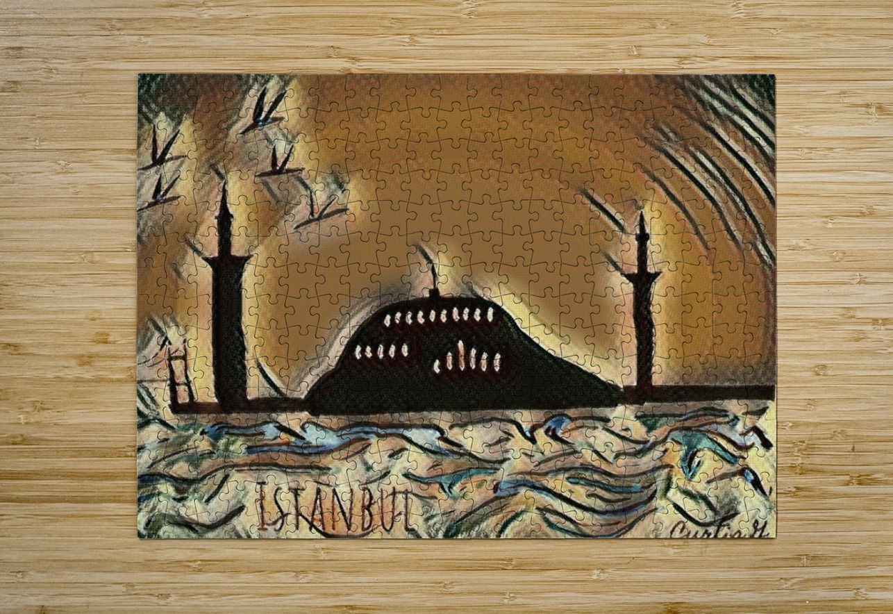 Istanbul  9 ArtByConcordia Puzzle printing