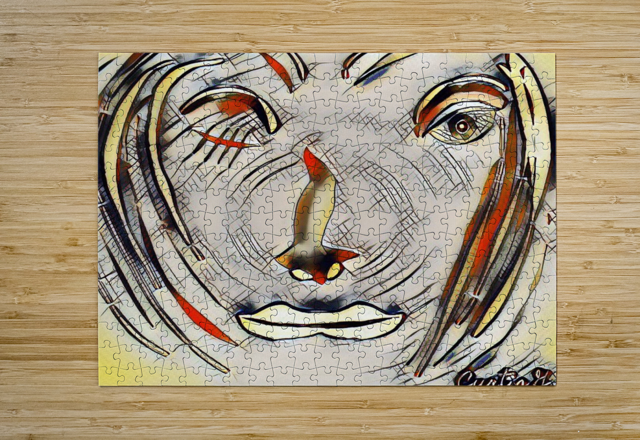 Left Eye 5 ArtByConcordia Impression de puzzle