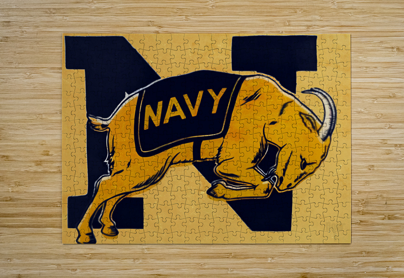 Vintage Navy Art Row One Brand Puzzle printing