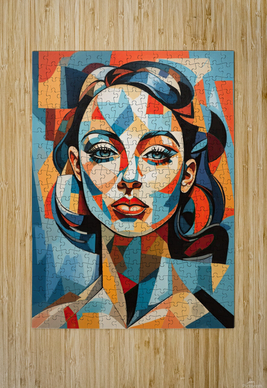 Picasso-esque Portraiture Dynamic art Canvas Collection Puzzle printing