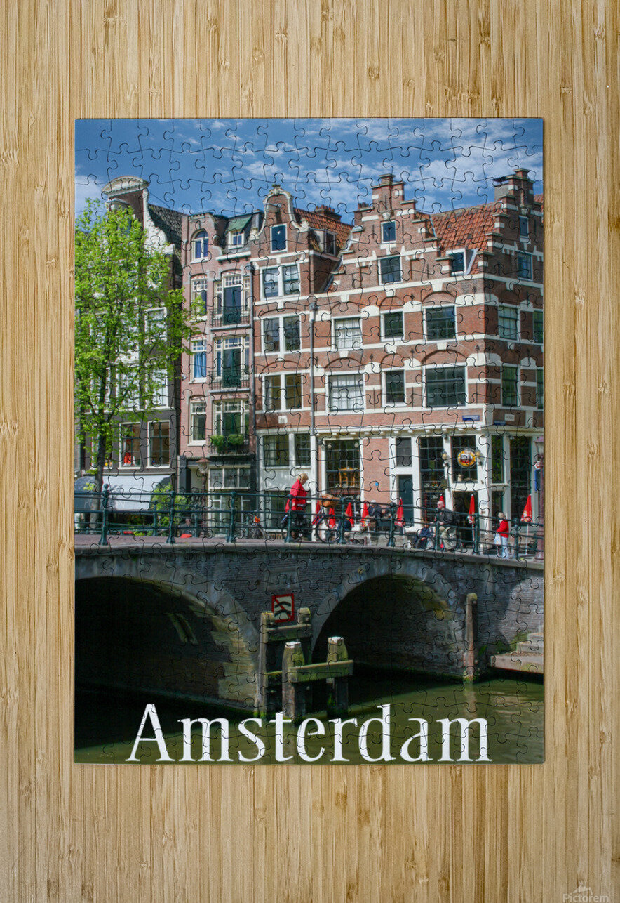 Drawbridge - Lekkeresluis Brug 59  Thea Menagh Puzzle printing