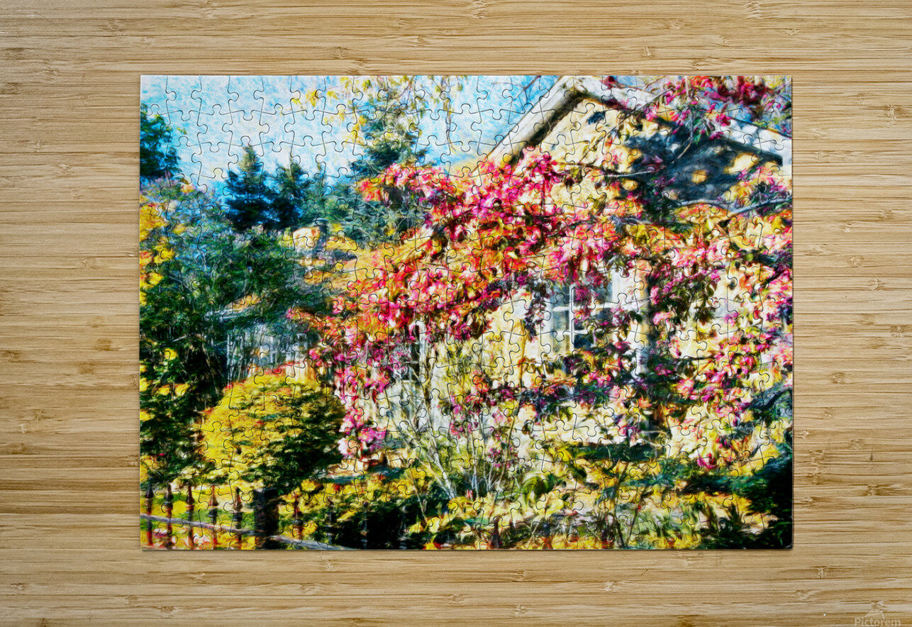 Cabbagetown House and Garden Thea Menagh Puzzle printing