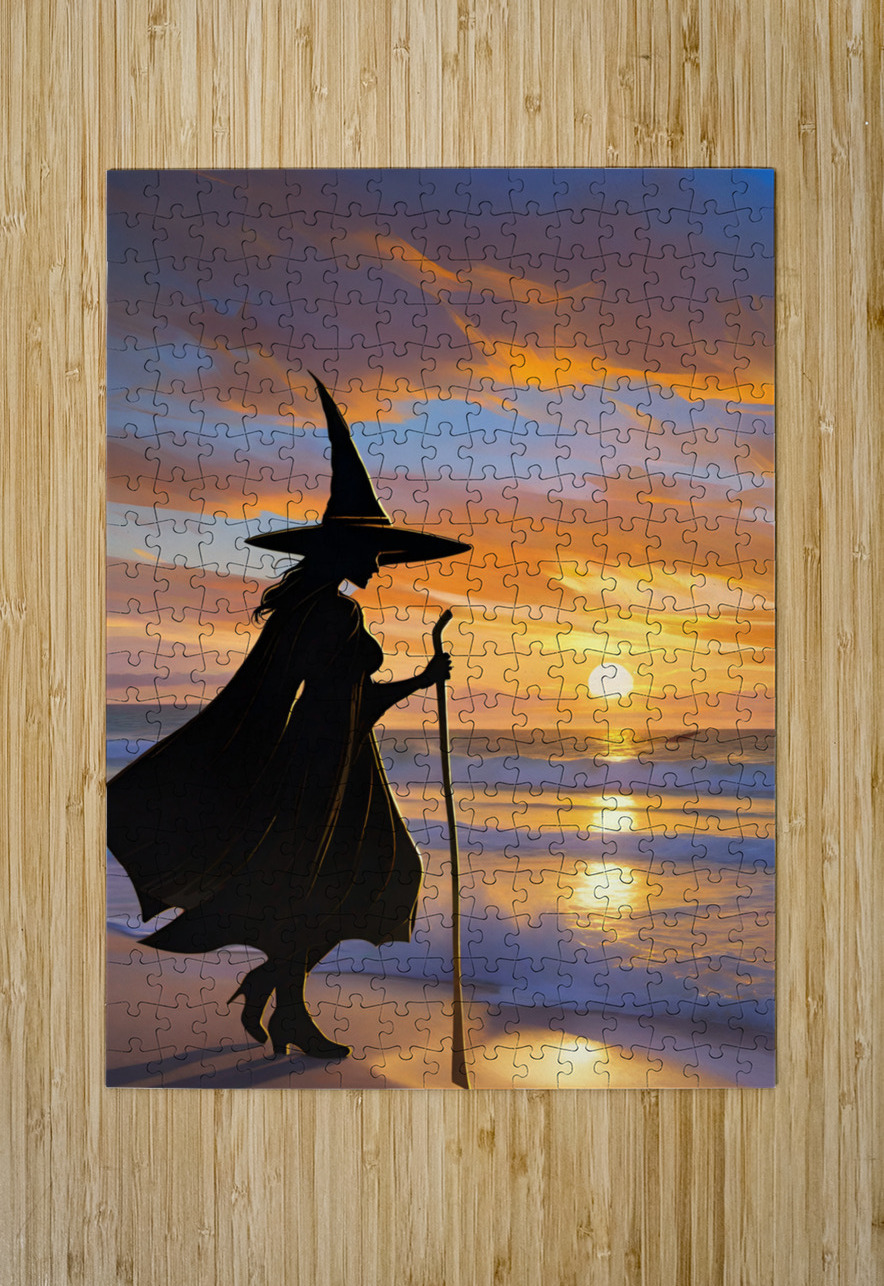 The Wicked Witch Of Naples Beach Magikheart Puzzle printing