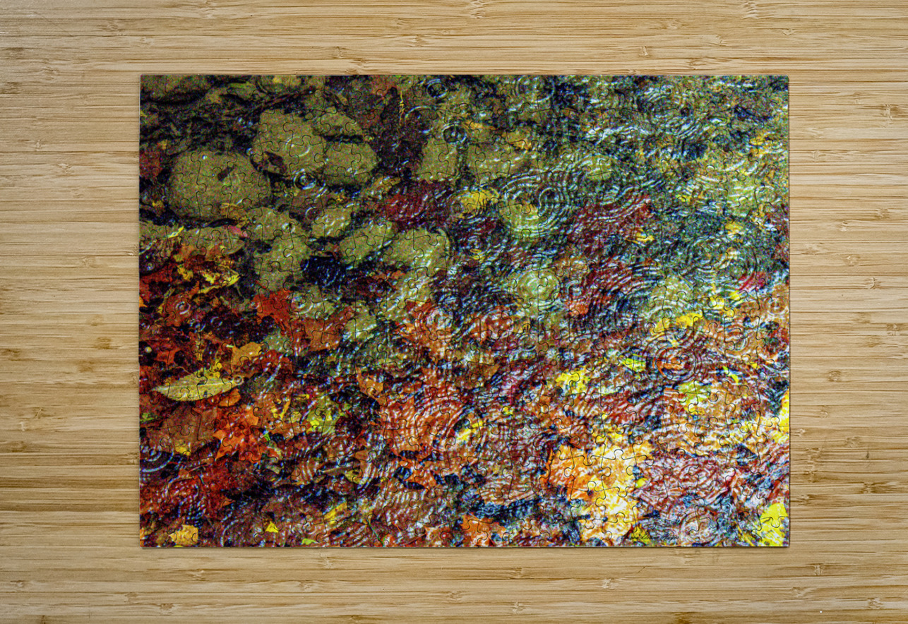 Fall Mosaic Susan Diann Photography Puzzle printing