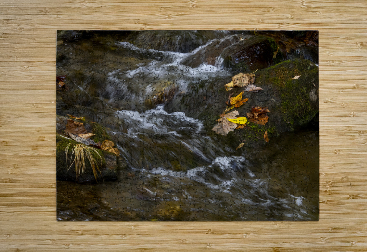 Blue Ridge Mountains River Art Norma Brandsberg Photography Puzzle printing