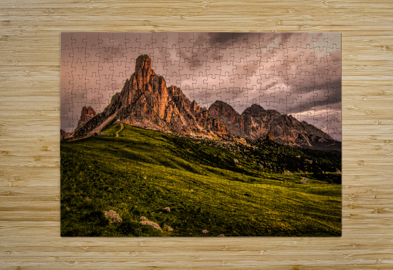 Italian Dolomite Passo Giau Norma Brandsberg Photography Puzzle printing