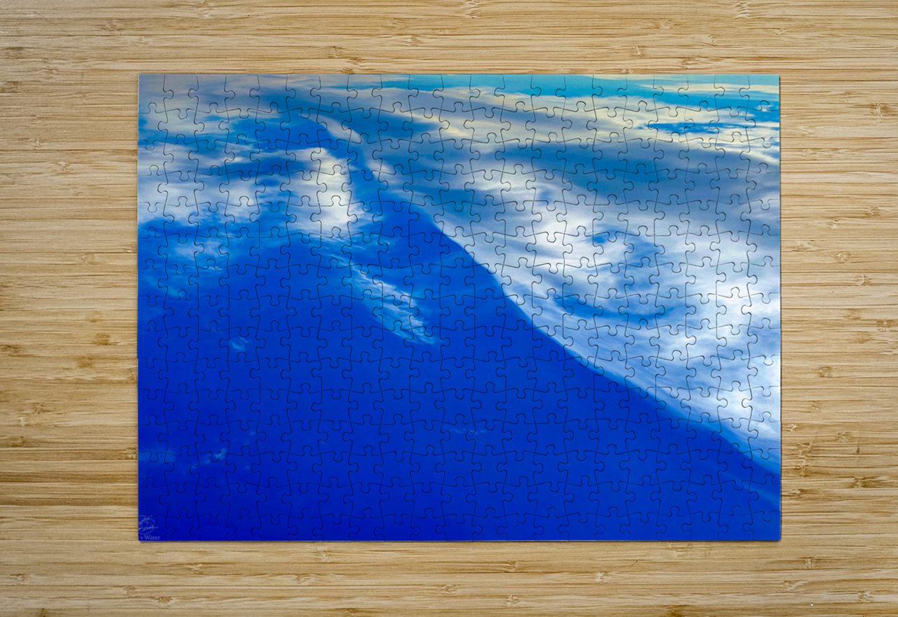 The Sky Is Also An Ocean Light + Water Photography Puzzle printing