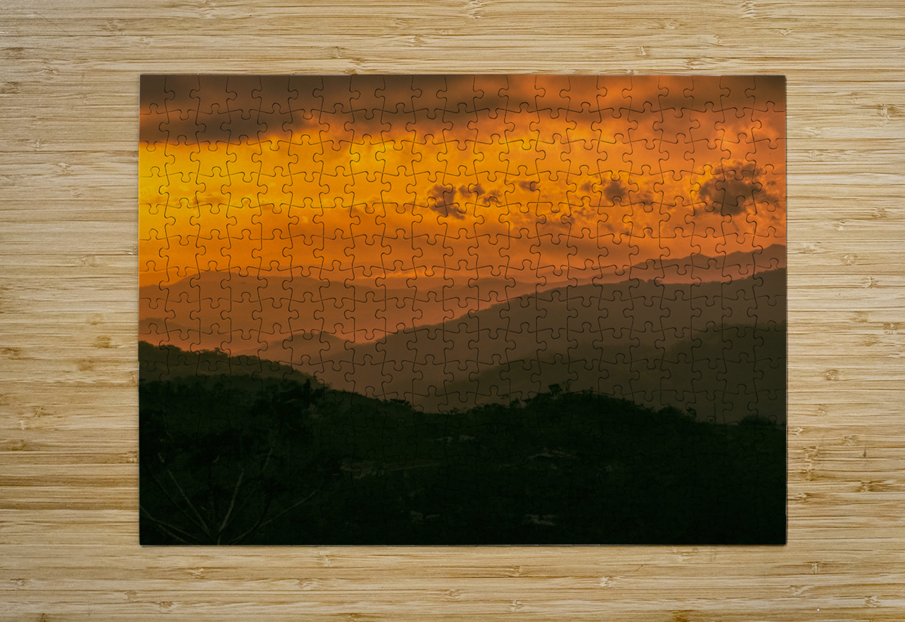 Fire in the Sky Norma Brandsberg Photography Puzzle printing
