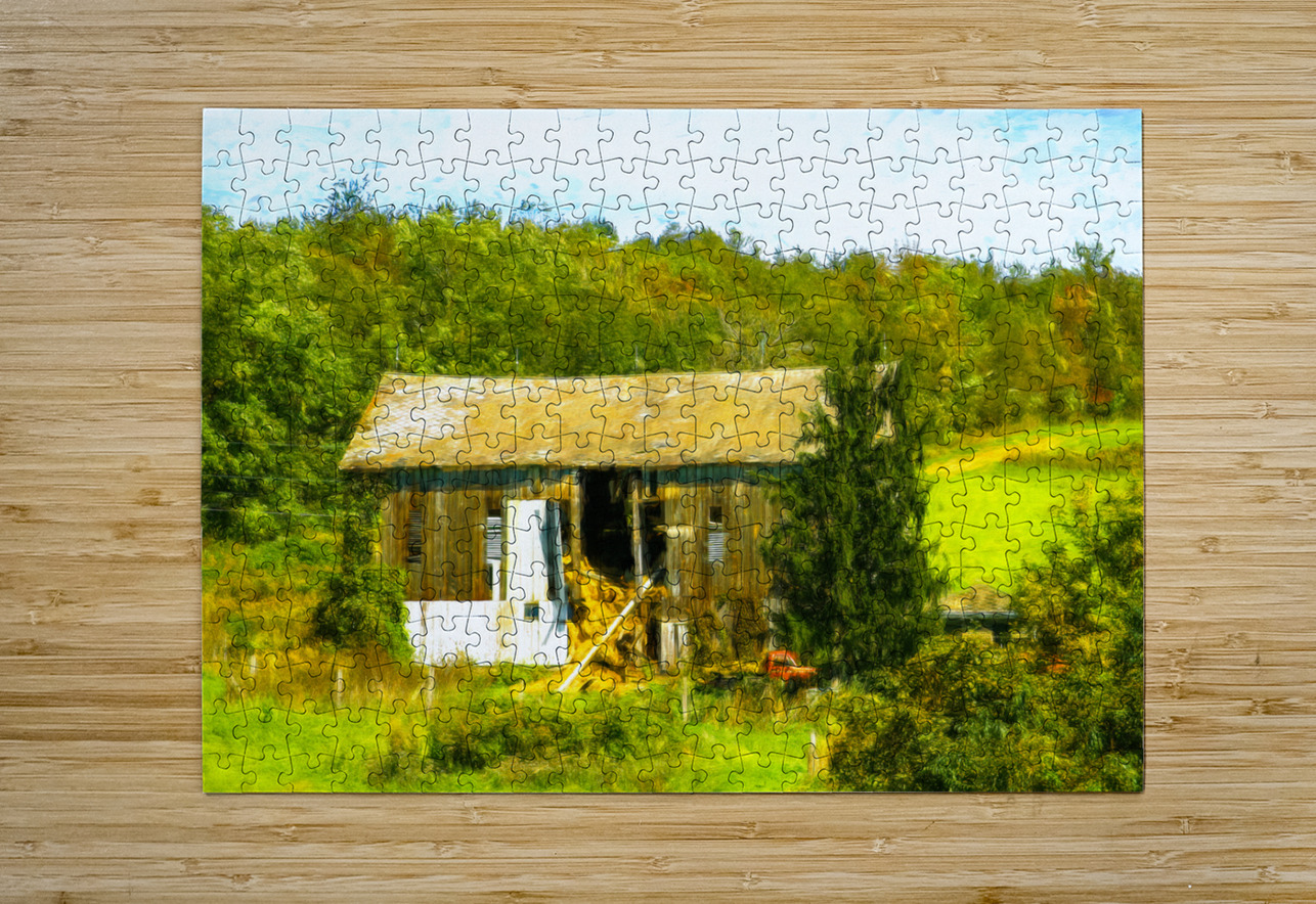My Love of Old Barns Thea Menagh Puzzle printing