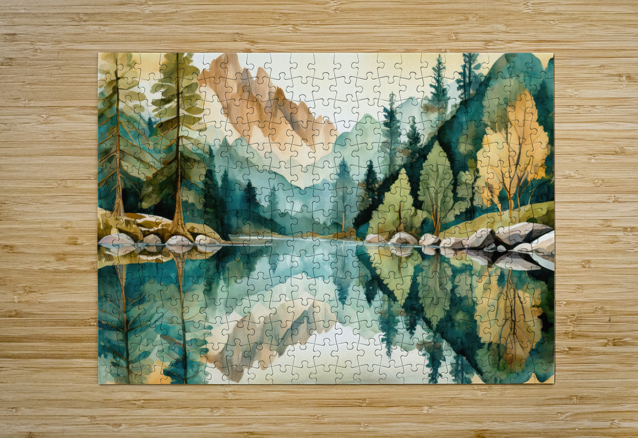 Colors of Clean and Fresh Thea Menagh Puzzle printing