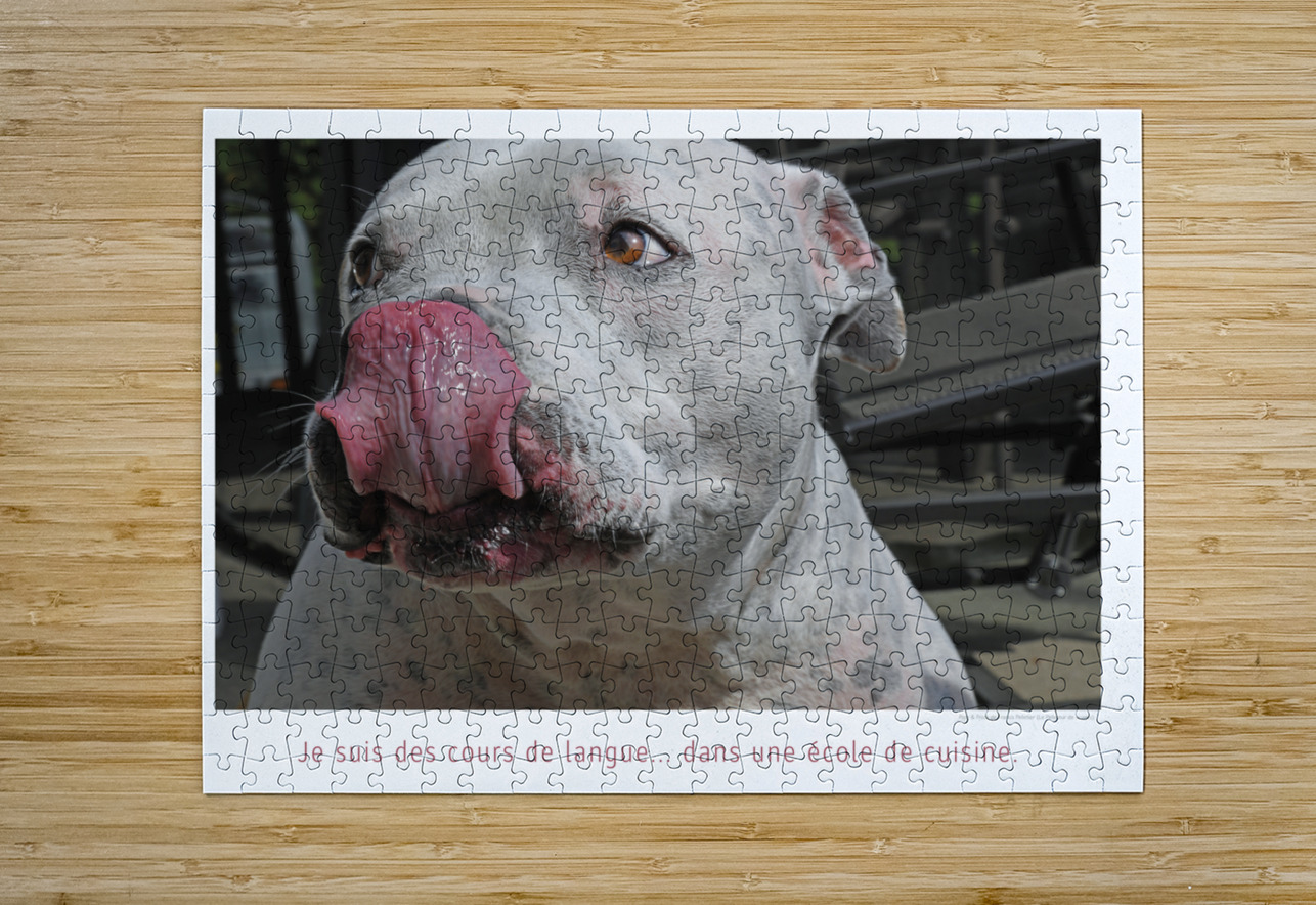 CORDON ROUGE Francis Pelletier Puzzle printing