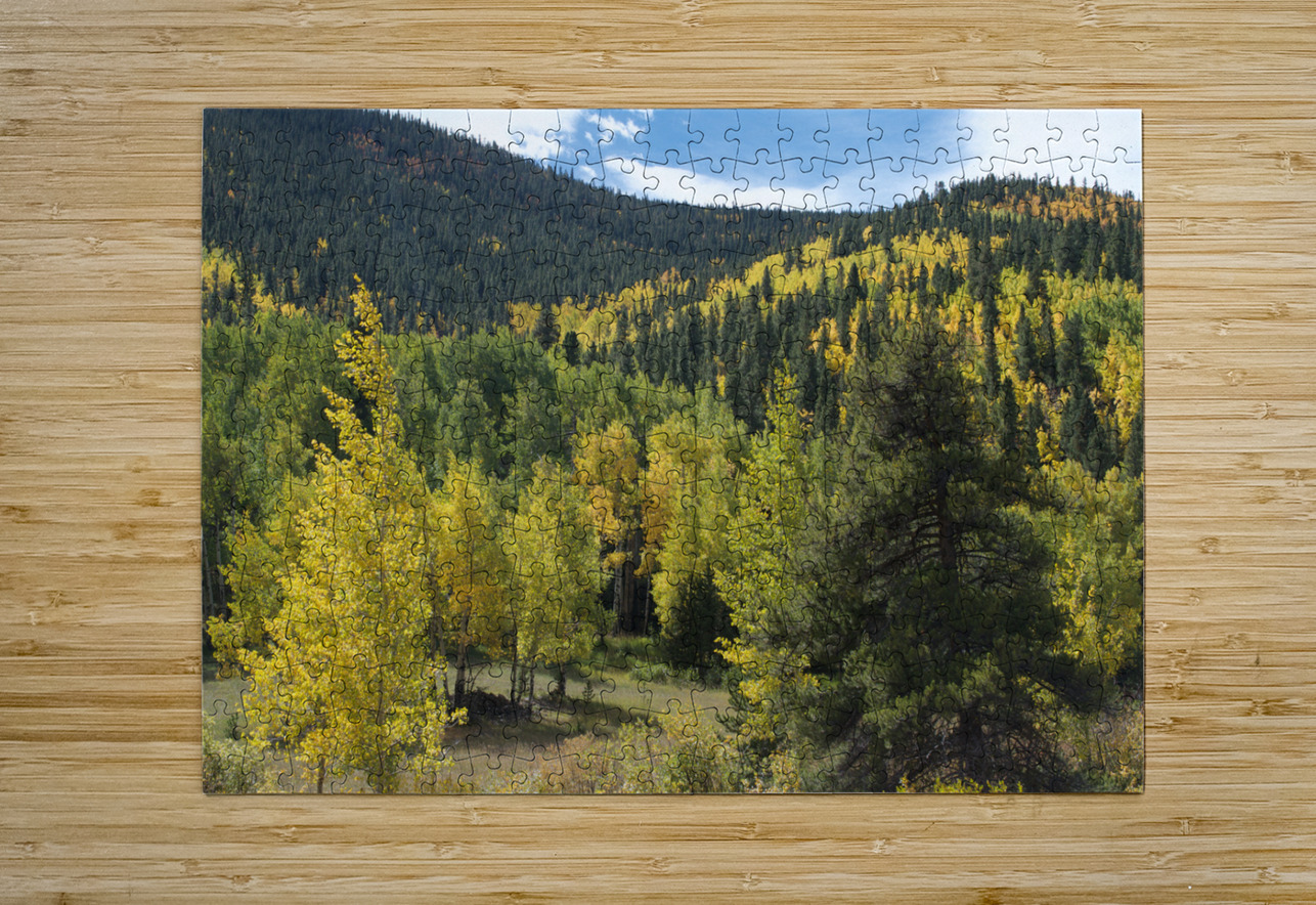 Wavy Fall Colors John Becker Photography Puzzle printing
