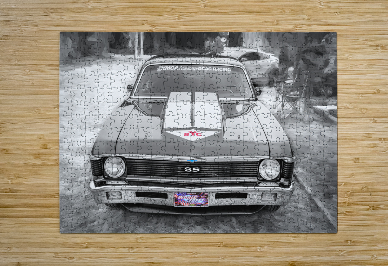 1971 Chevrolet Nova Yenko X 5 Rich Franco Puzzle printing