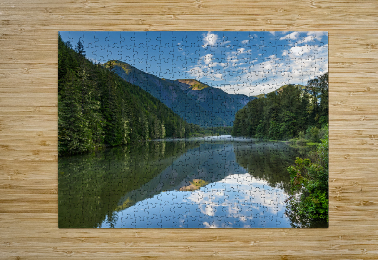 Kasiks River Mist Jeanine Philippe Photography Puzzle printing