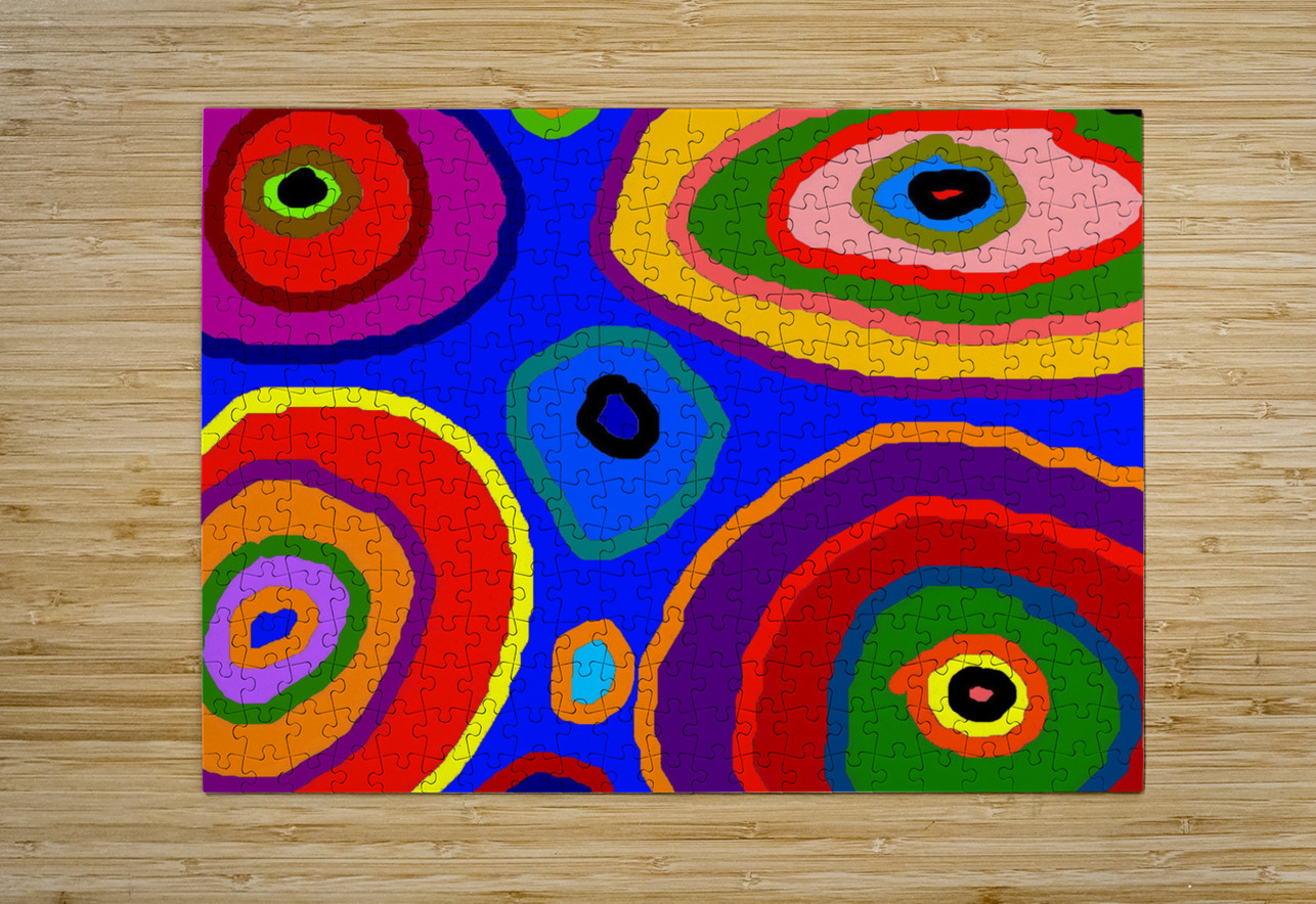 Nu Expressionism Efrain Montanez Puzzle printing