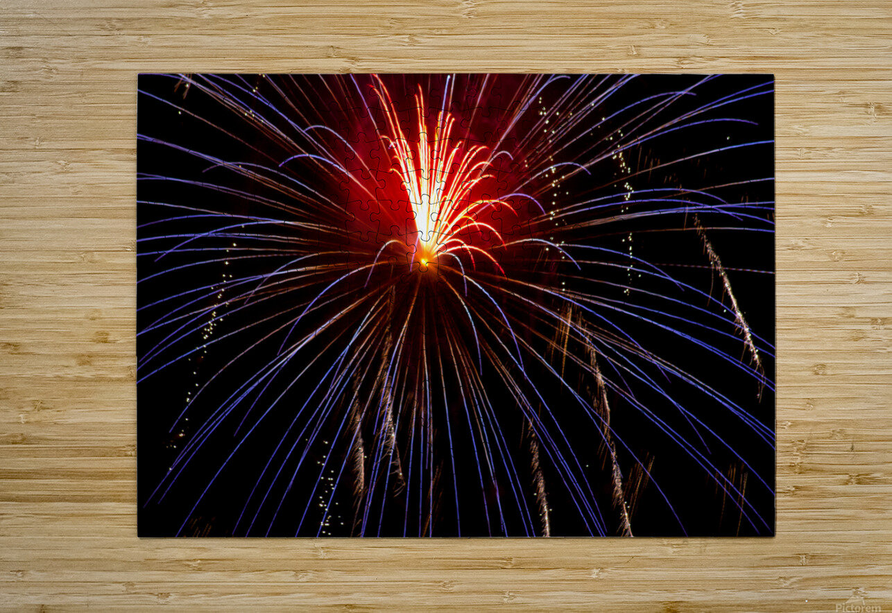 Bleeding fire B Zolle Puzzle printing