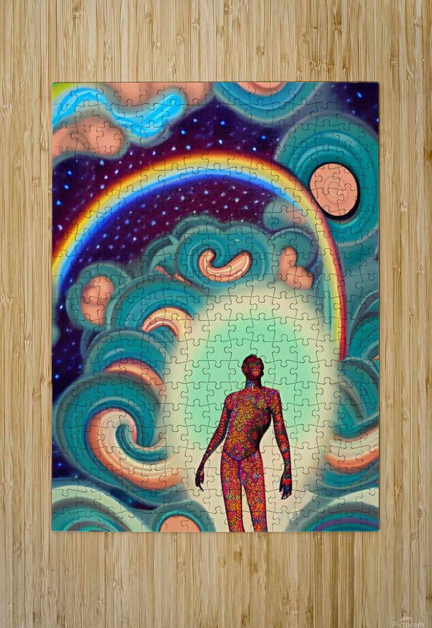 Lucid Dreaming The Astral 2 LoveLight Rivers Puzzle printing