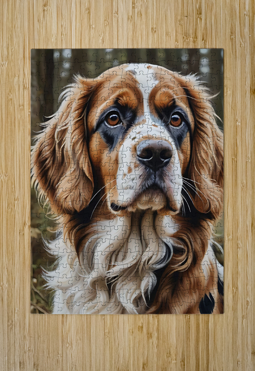 Dog portrait 2 Esmonbijouart Puzzle printing