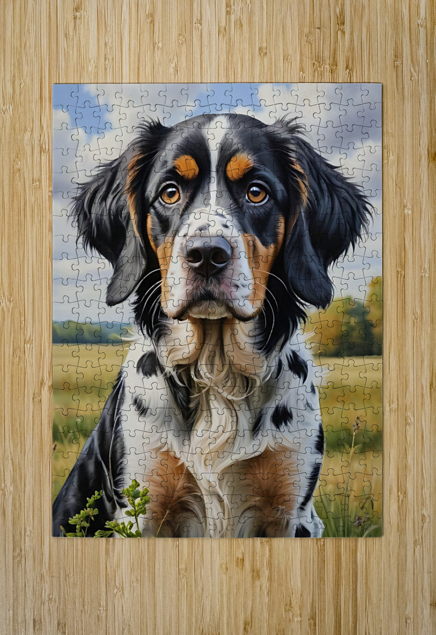 Dog portrait 3 Esmonbijouart Puzzle printing