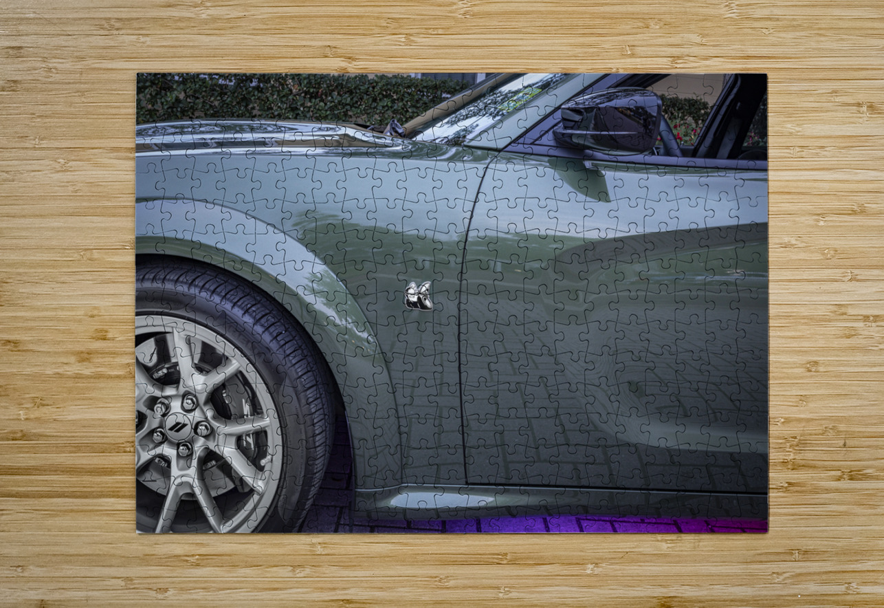 2023 Green Dodge Charger Swinger Scat Pack X 15 Rich Franco Puzzle printing