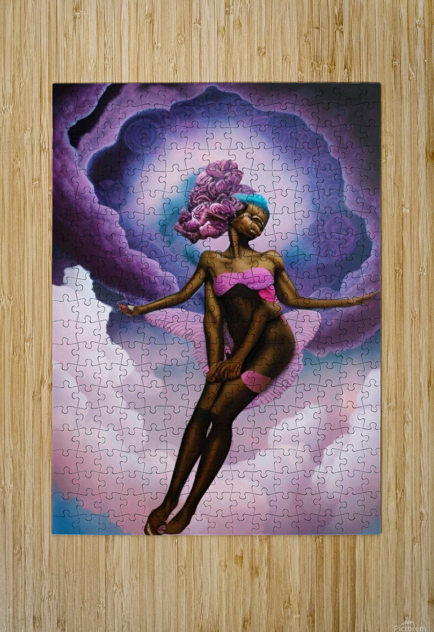 Discarnate Beings 4 LoveLight Rivers Puzzle printing