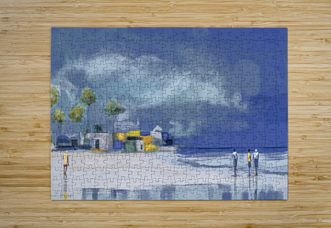 Tourists In Jamaica James Ranka Puzzle printing