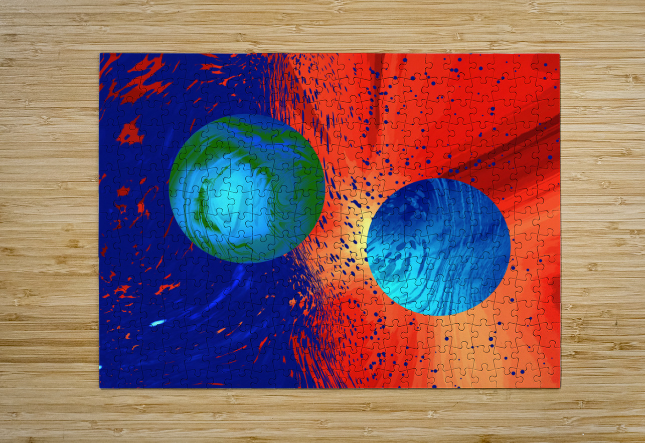 worlds collide Arrow3650 Puzzle printing