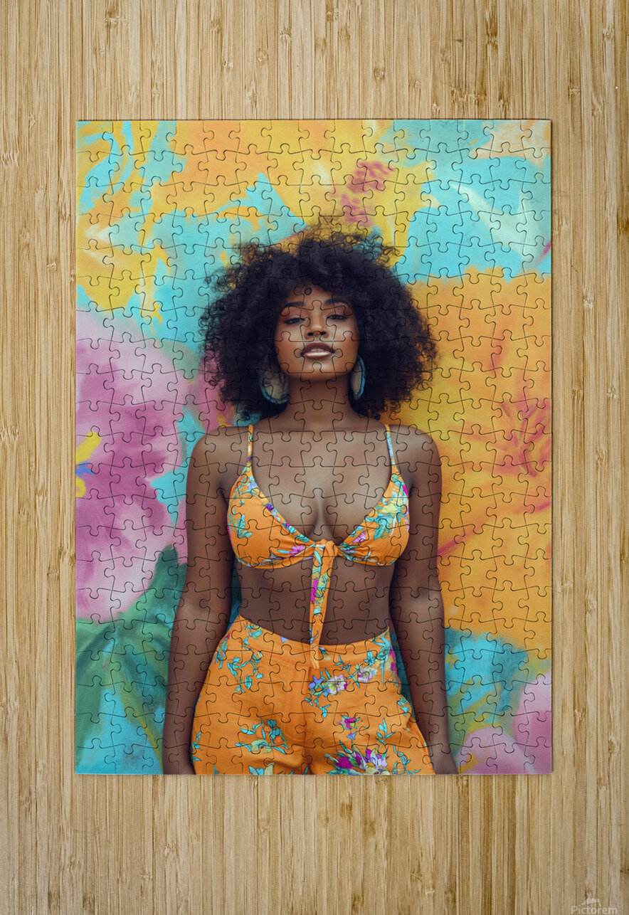 yakynuka colorful  full body photo with face tors 1707786583.6713 Joaquin Corbalan Puzzle printing