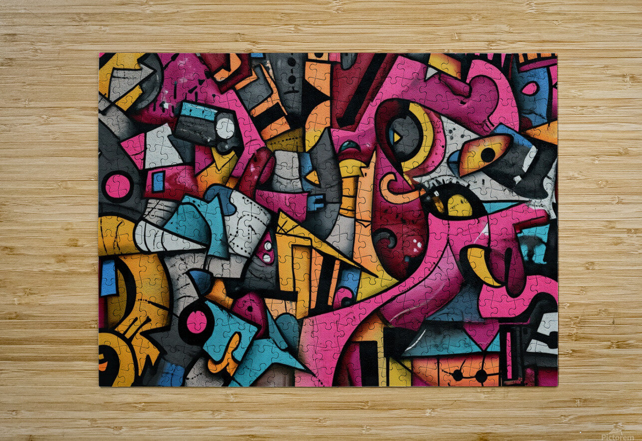 yakynuka  complex funky background 2a139d56 4ba8 Joaquin Corbalan Puzzle printing