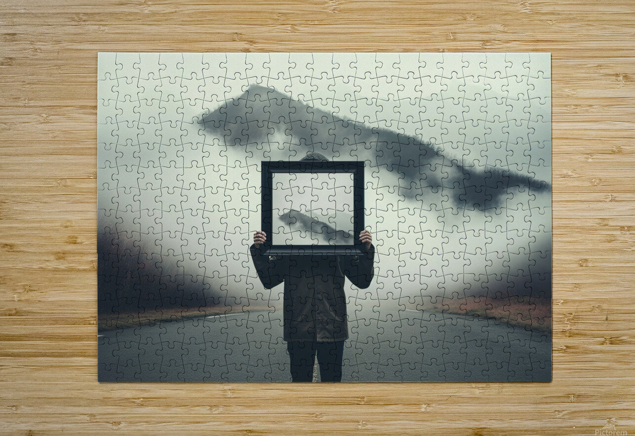 irene yakynuka Contemporary artwork collage conce Joaquin Corbalan Puzzle printing