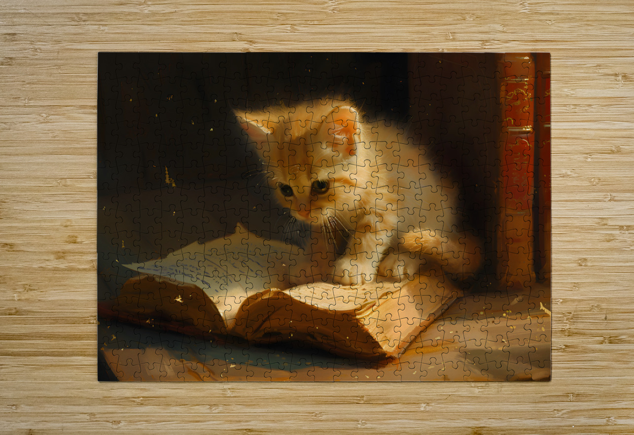 Cute Kitten Realistic Painting12 Andy Davis Puzzle printing
