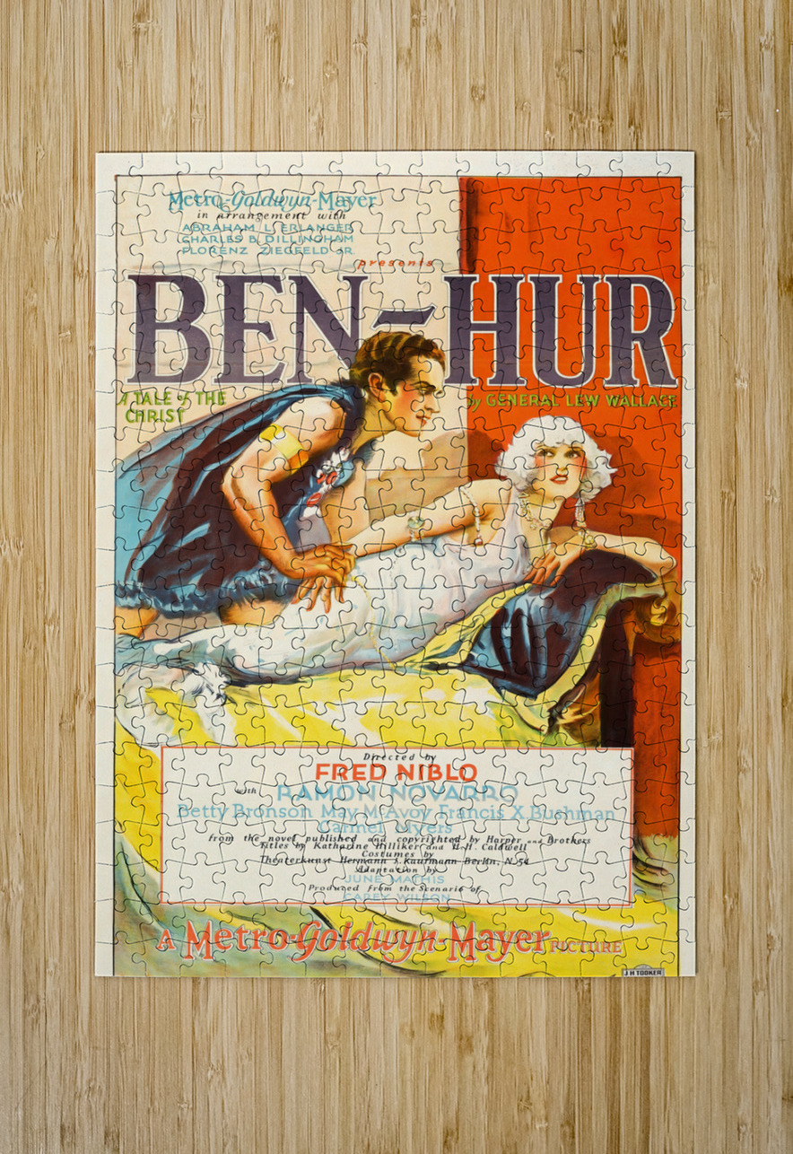 1926 ben hur movie poster Row One Brand Puzzle printing