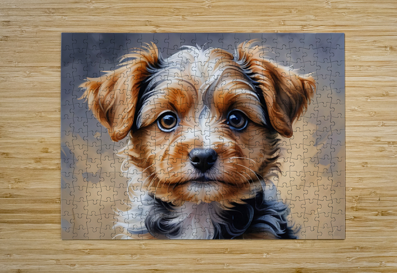 Yorkshire puppy 3 Esmonbijouart Puzzle printing