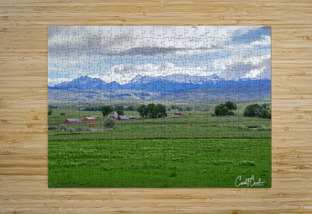 Farm Field Charles Francis Studio Puzzle printing